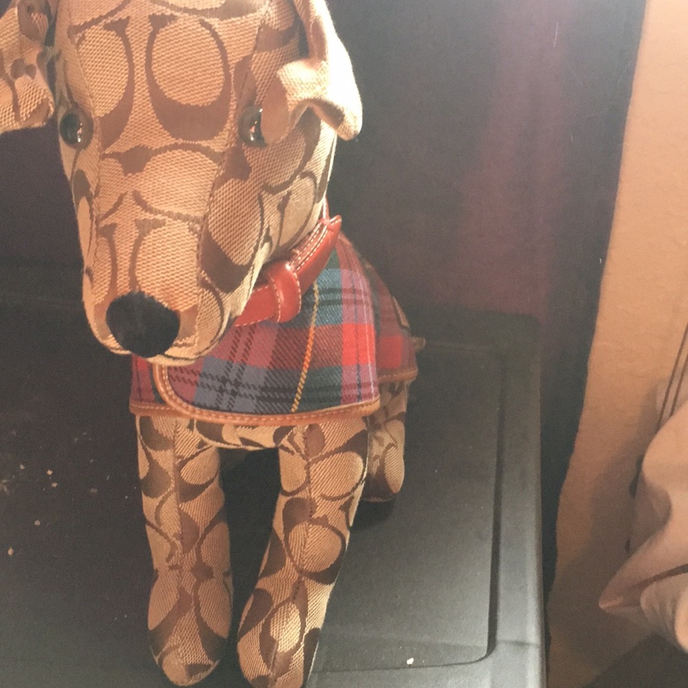 Classic coach patterned dog/bear